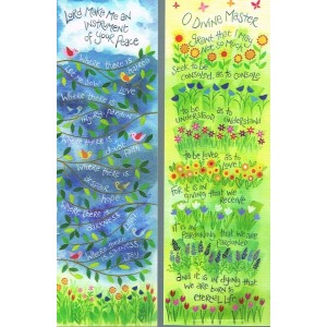 Bookmark - Lord Make Me An Instrument Of Your Peace By Hannah Dunnett